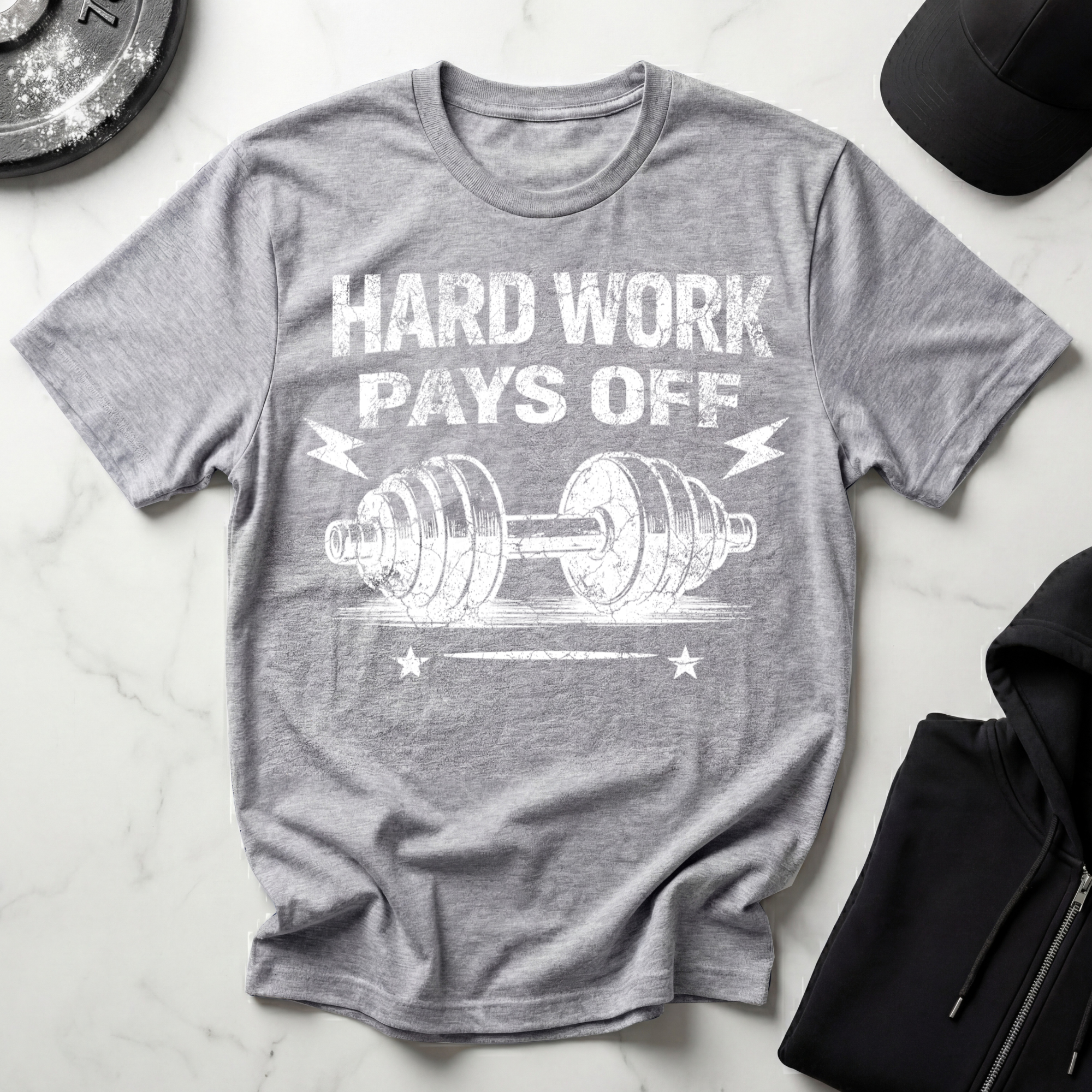 Hard Work Pays Off Dark Tee