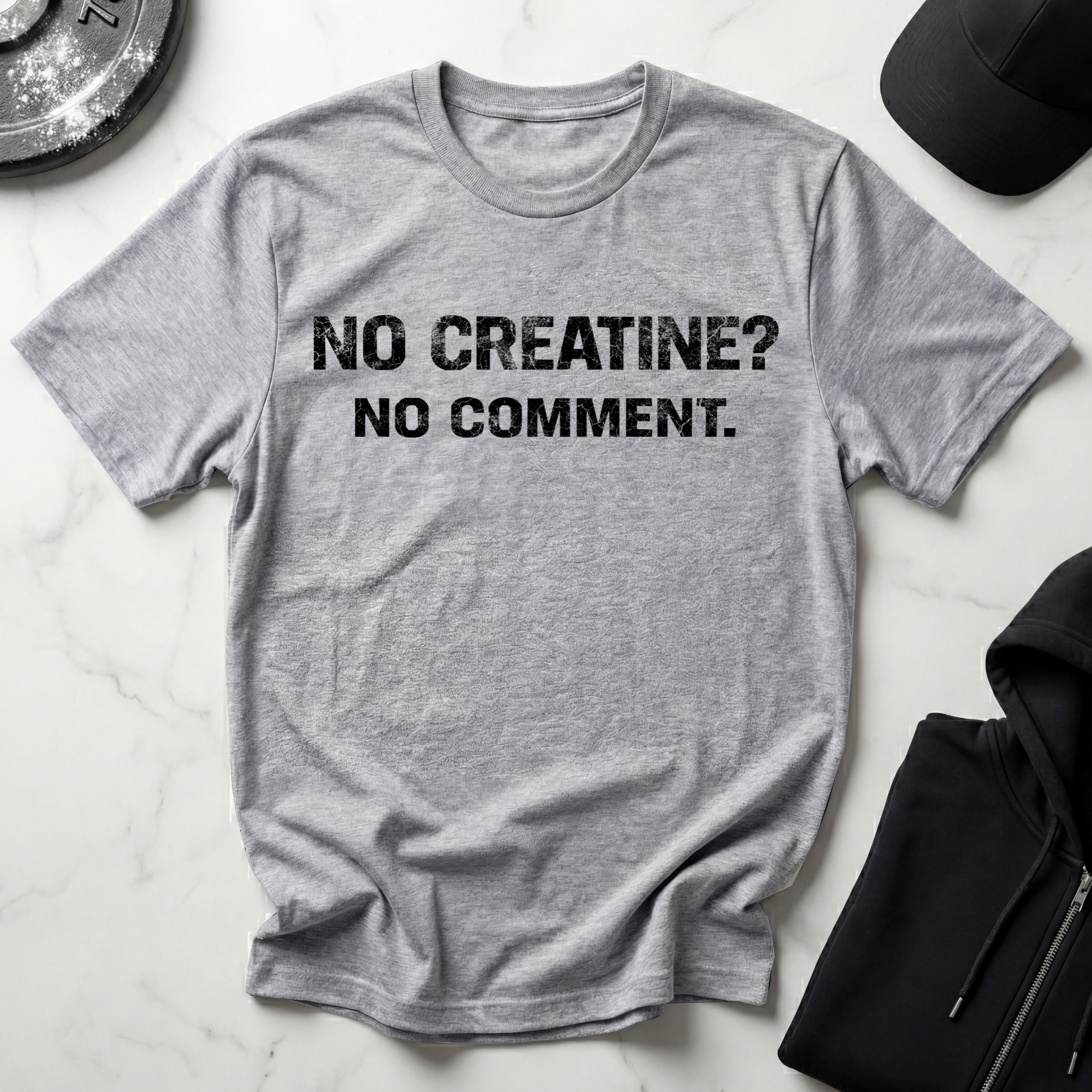 No Creatine No Comment Light Tee