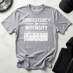 Consistency Over Intensity Dark Tee