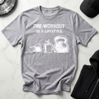 Pre-workout is a Lifestyle Dark Tee