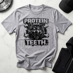 Protein Has Teeth Light Tee