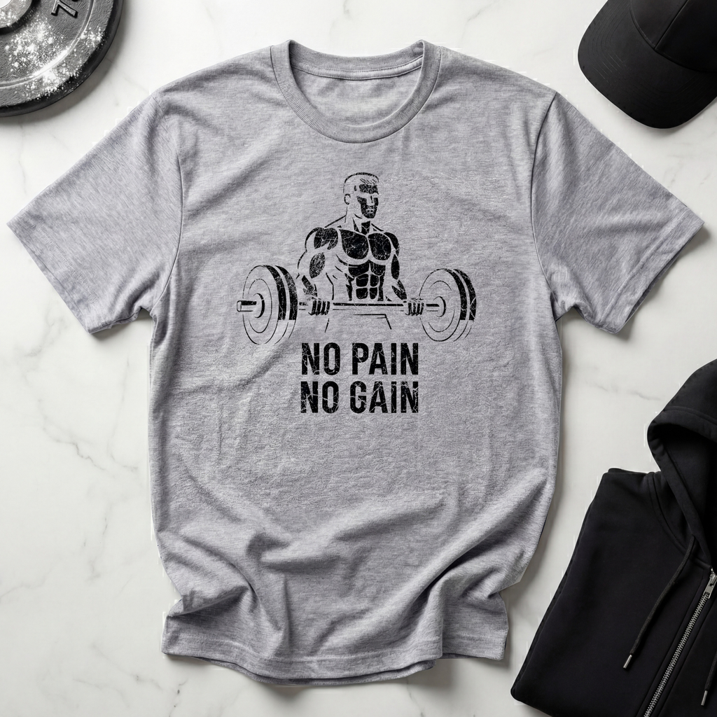 No Pain No Gain Light Tee