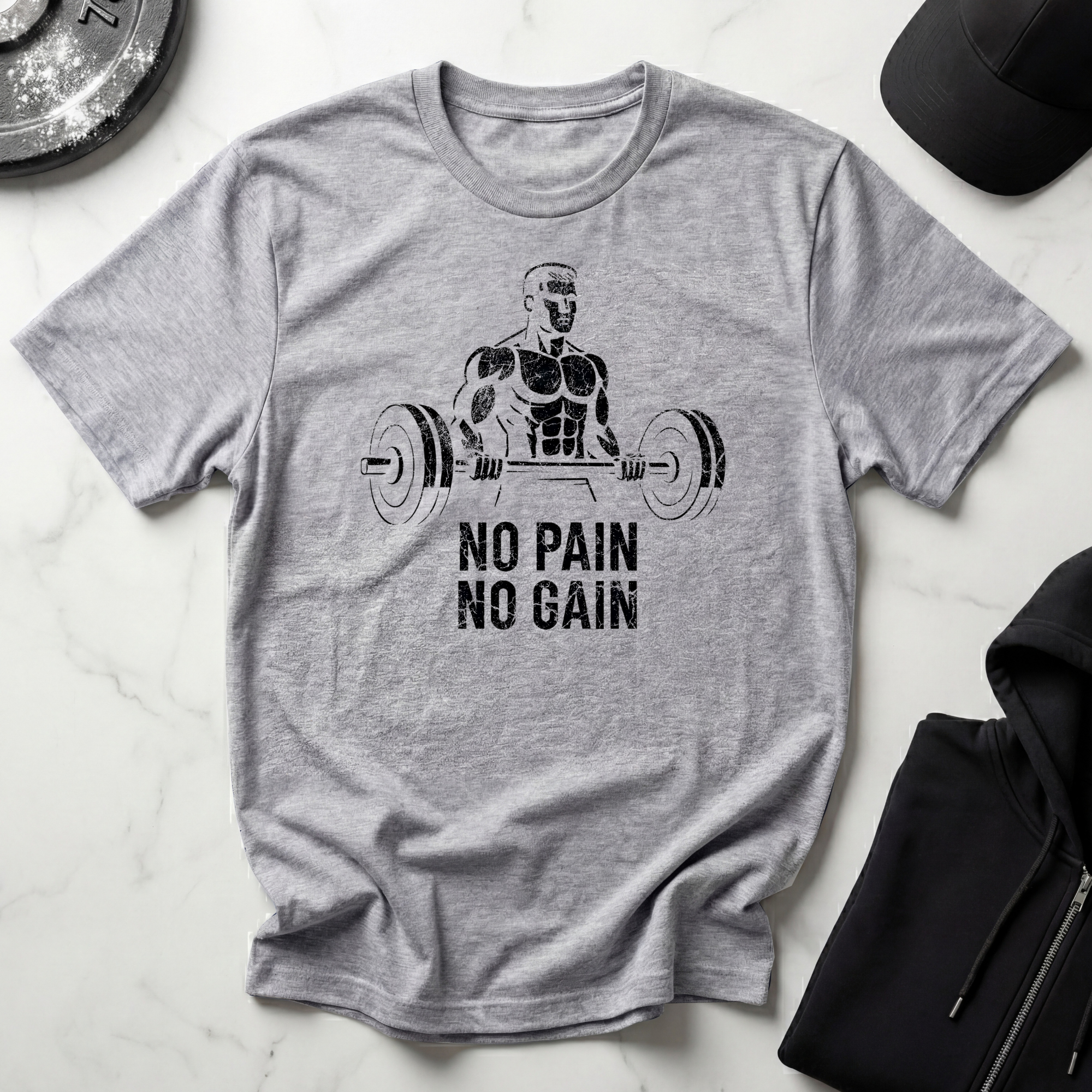 No Pain No Gain Light Tee