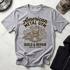 American Metal Austin TX Build and Repair Vintage Graphic Gym T-Shirt