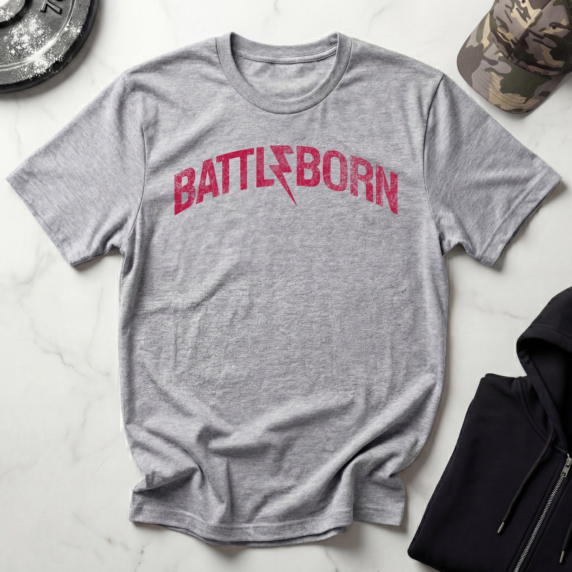 Battle Born Killer Retro Gym T-Shirt