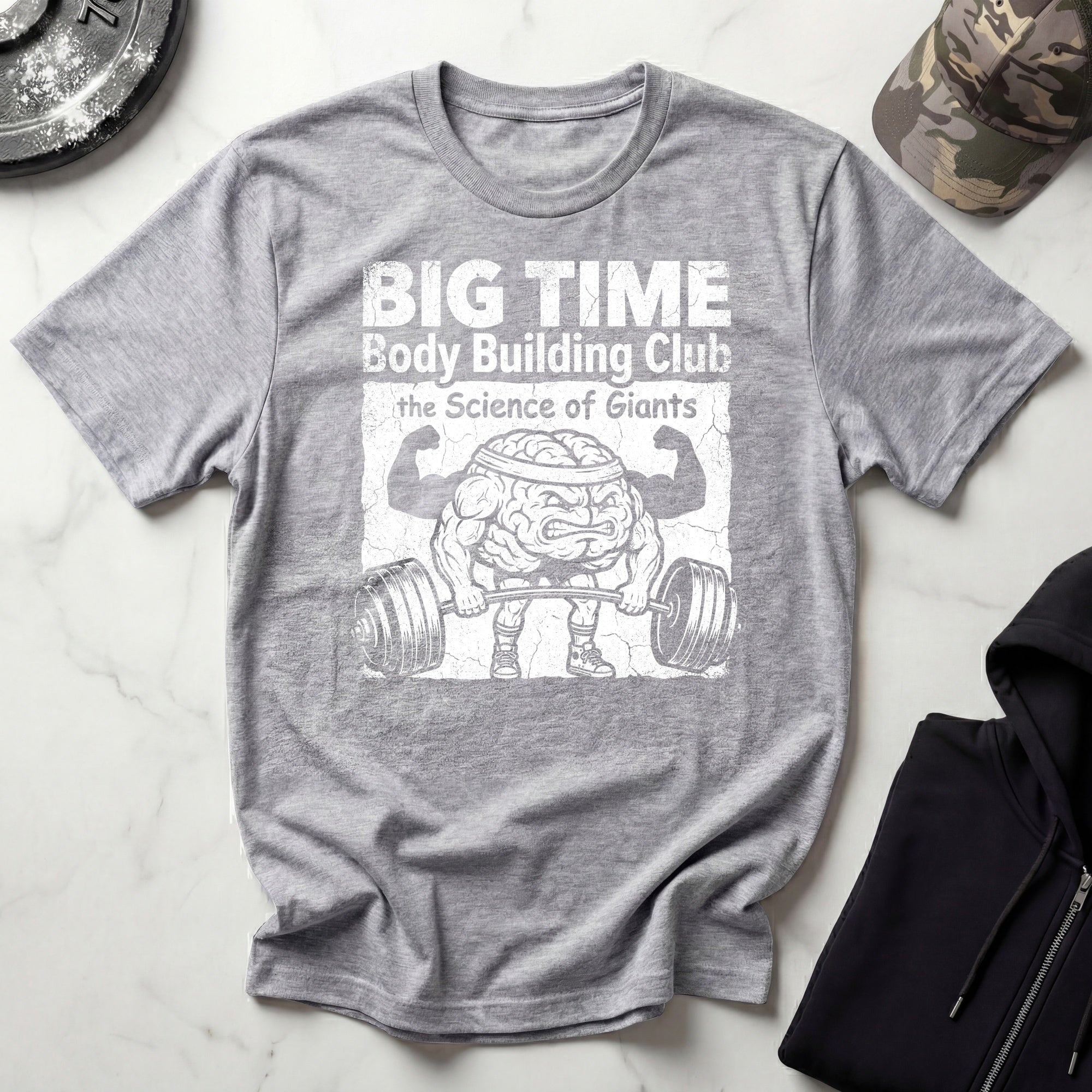Body Building Giants Science Gym T-Shirt