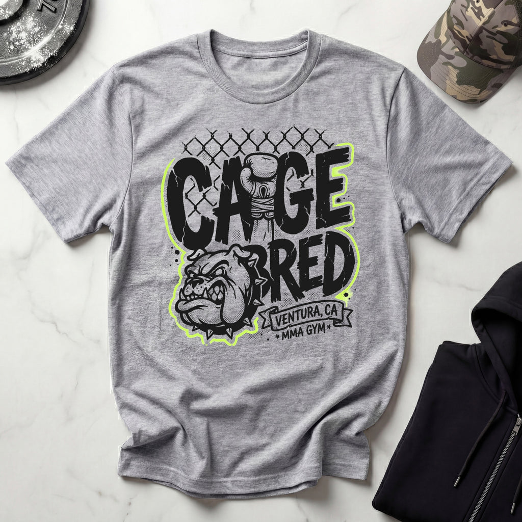 Cage Bred MMA Ventura Gym T-Shirt