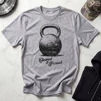 Cleaned and Pressed Kettlebell Retro Gym T-Shirt