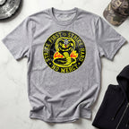 Cobra Kai Strike First Dojo Vintage Gym T-Shirt