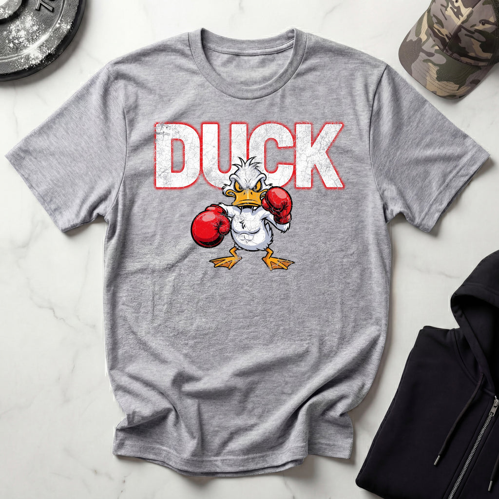 DUCK Boxer Graphic Vintage Gym T-Shirt
