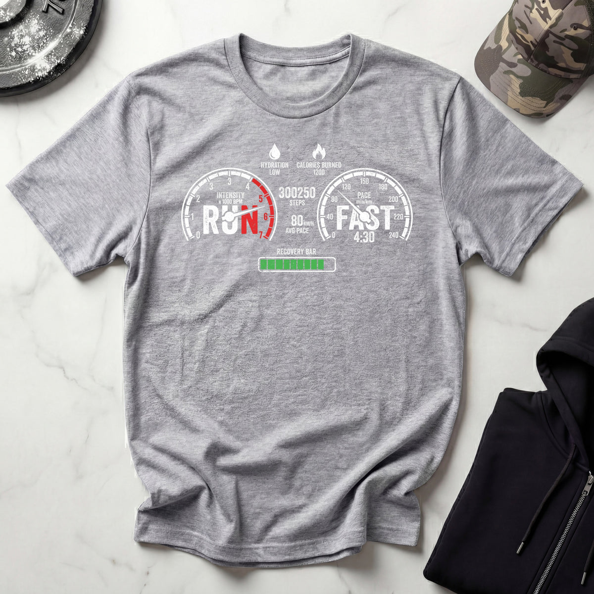 Dashing Board Vintage Gym T-Shirt