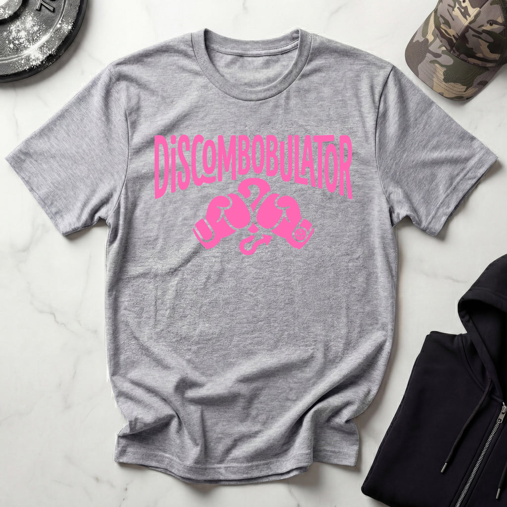 Discombobulator Boxing Pink T-Shirt