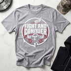 Fight and Conquer Boxing MMA T-Shirt