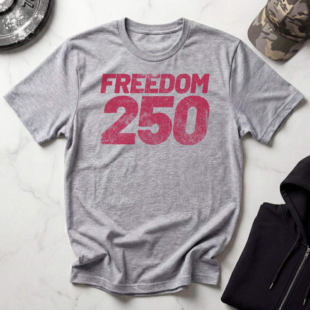 Freedom 250 MMA Retro Gym T-Shirt