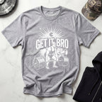Get It Bro Weightlifting Coach Vintage Gym T-Shirt