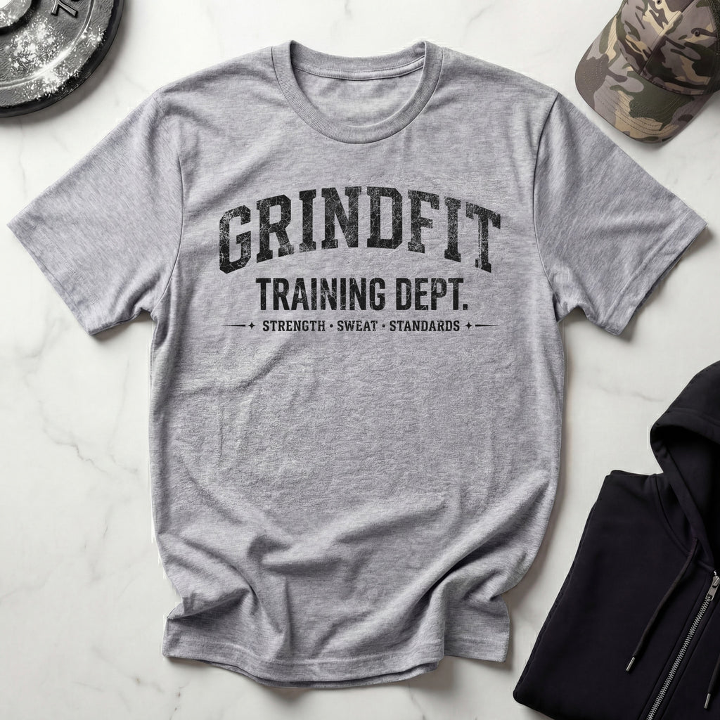 Grind Fit Training Grunge Vintage Gym T-Shirt