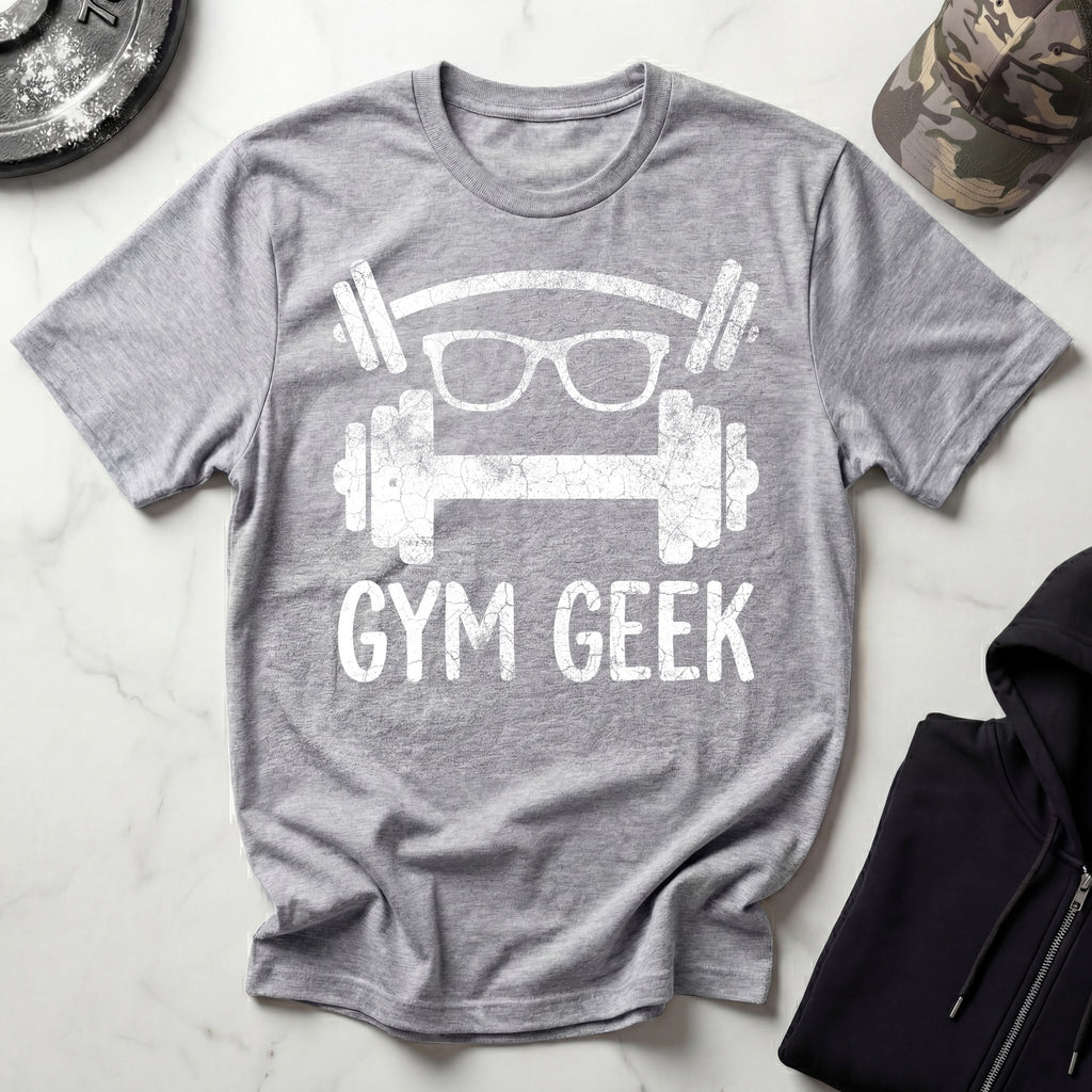 Gym Geek Bodybuilder Vintage Gym T-Shirt