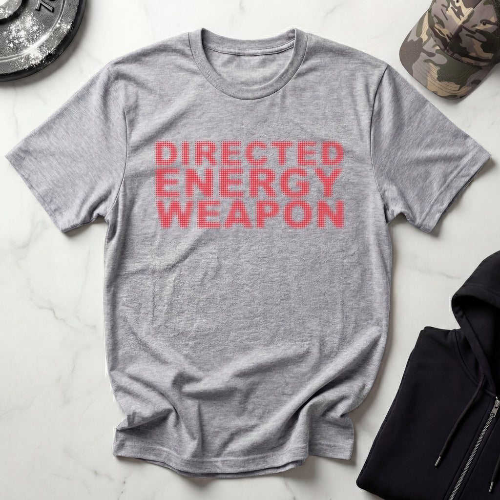 Directed Energy Half Tone Red Gym T-Shirt