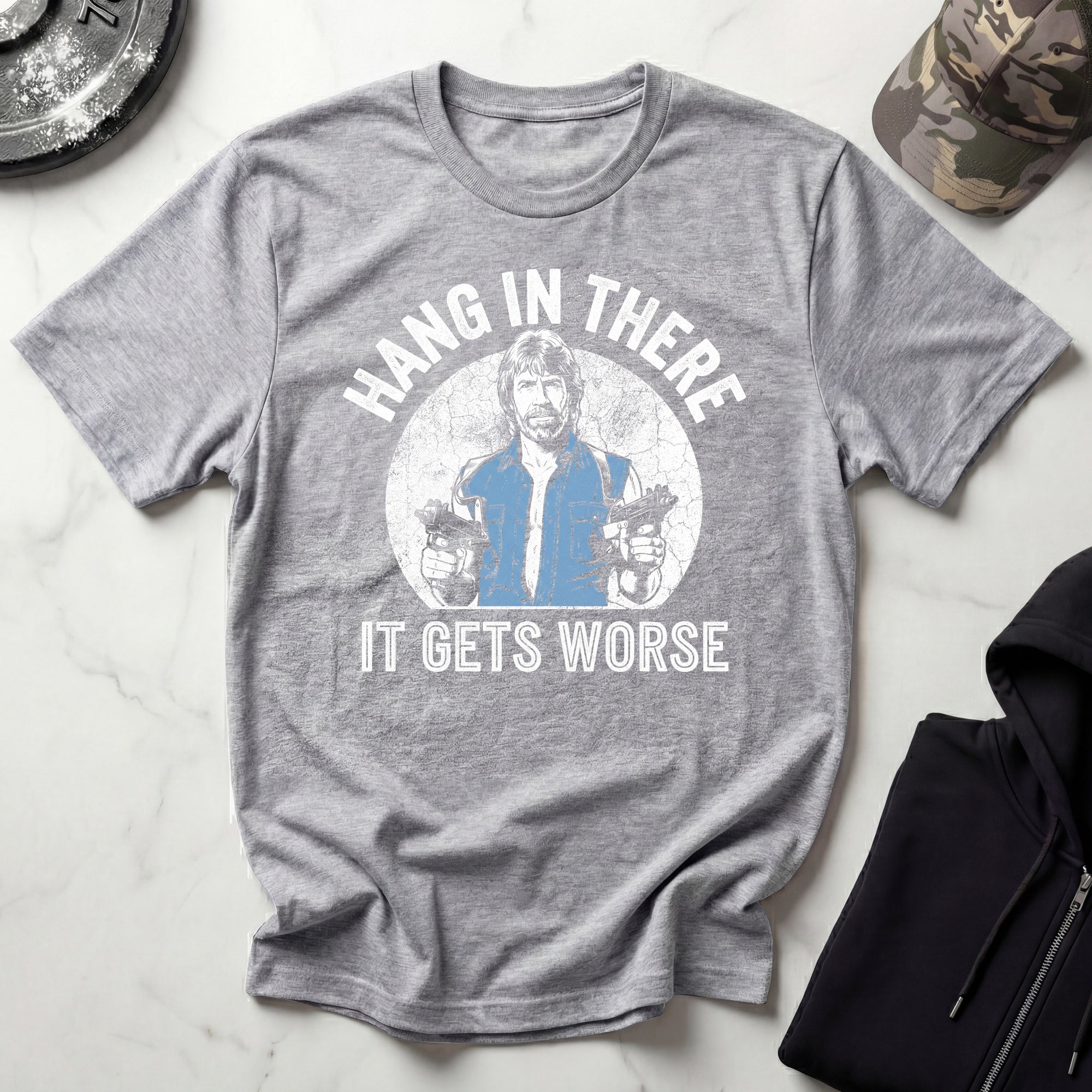 Hang In There Vintage Gym T-Shirt