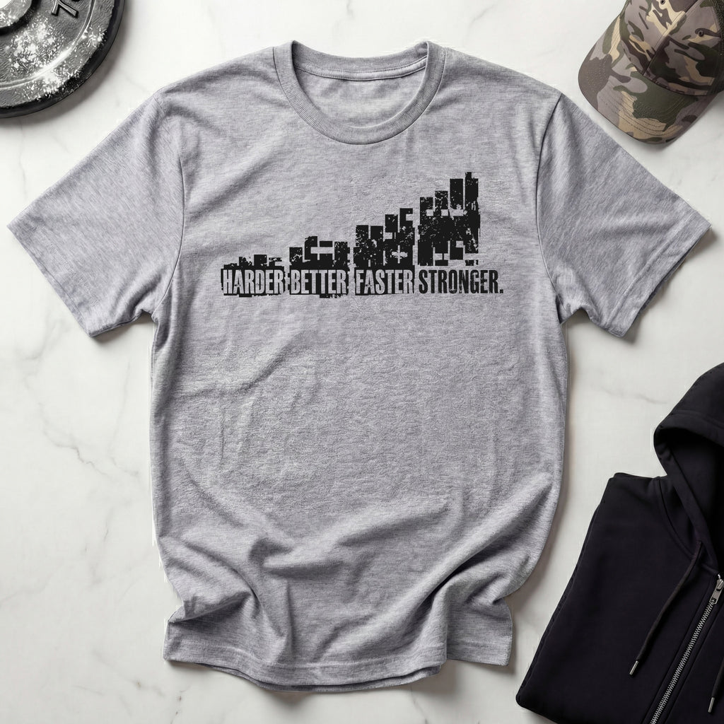 Harder Better Faster Vintage Gym T-Shirt