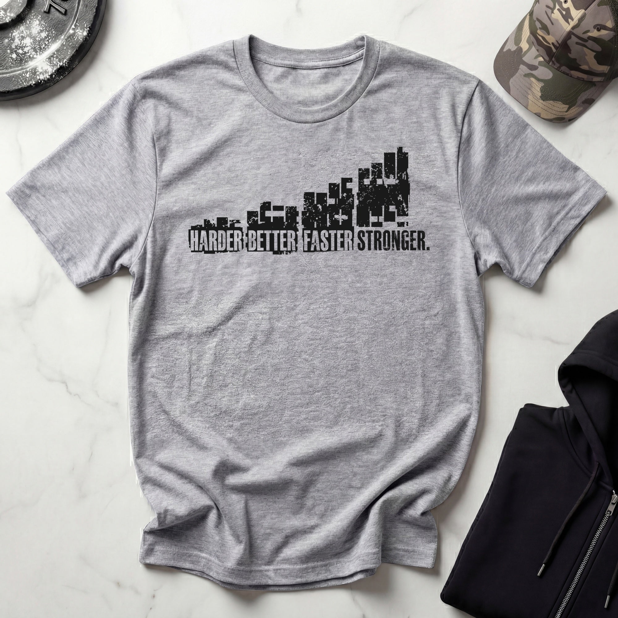 Harder Better Faster Vintage Gym T-Shirt
