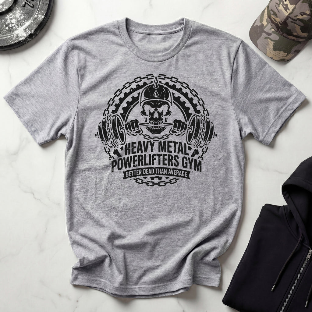 Heavy Metal Powerlifters Club Gym Tee