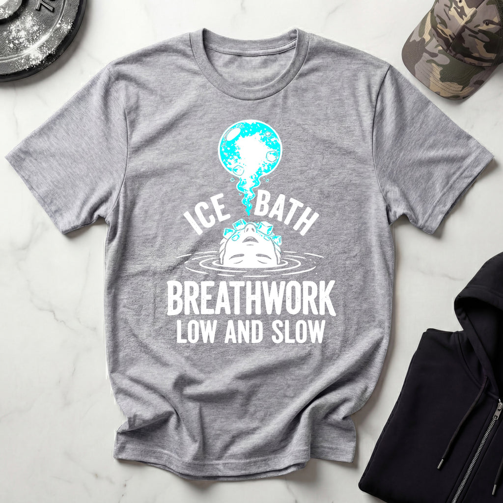 Ice Bath Breathwork Gym T-Shirt