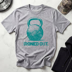Ironed Out Kettlebell Vintage Gym T-Shirt