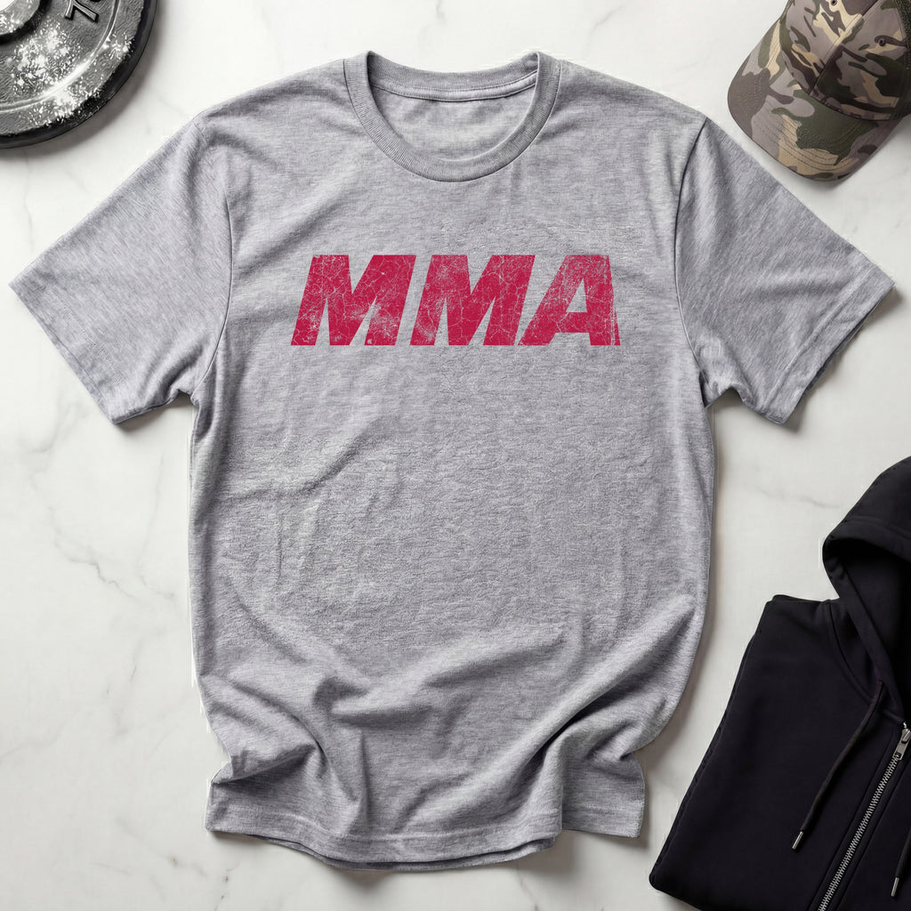 MMA Typographic Vintage Gym T-Shirt