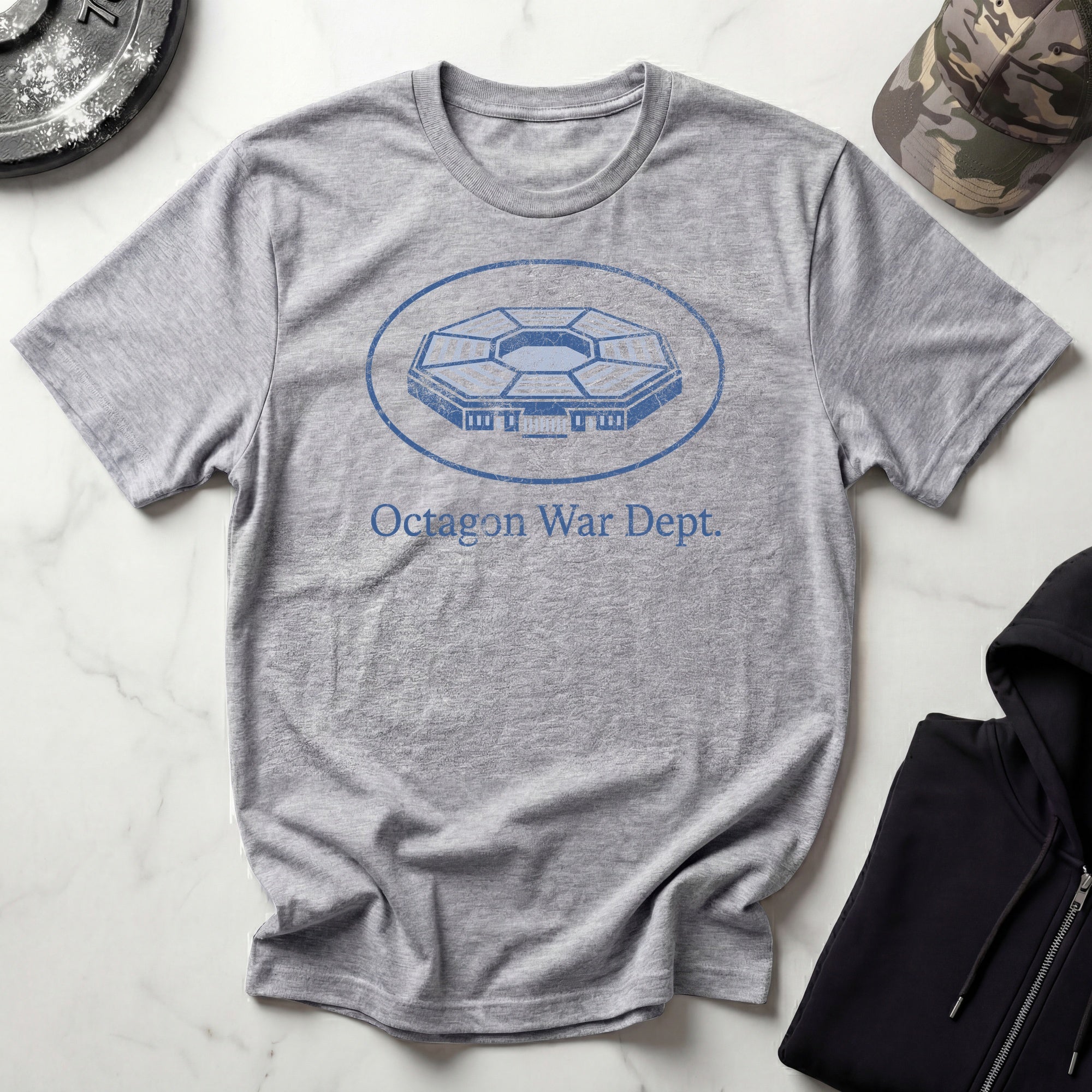 Octagon War Dept Vintage Gym T-Shirt
