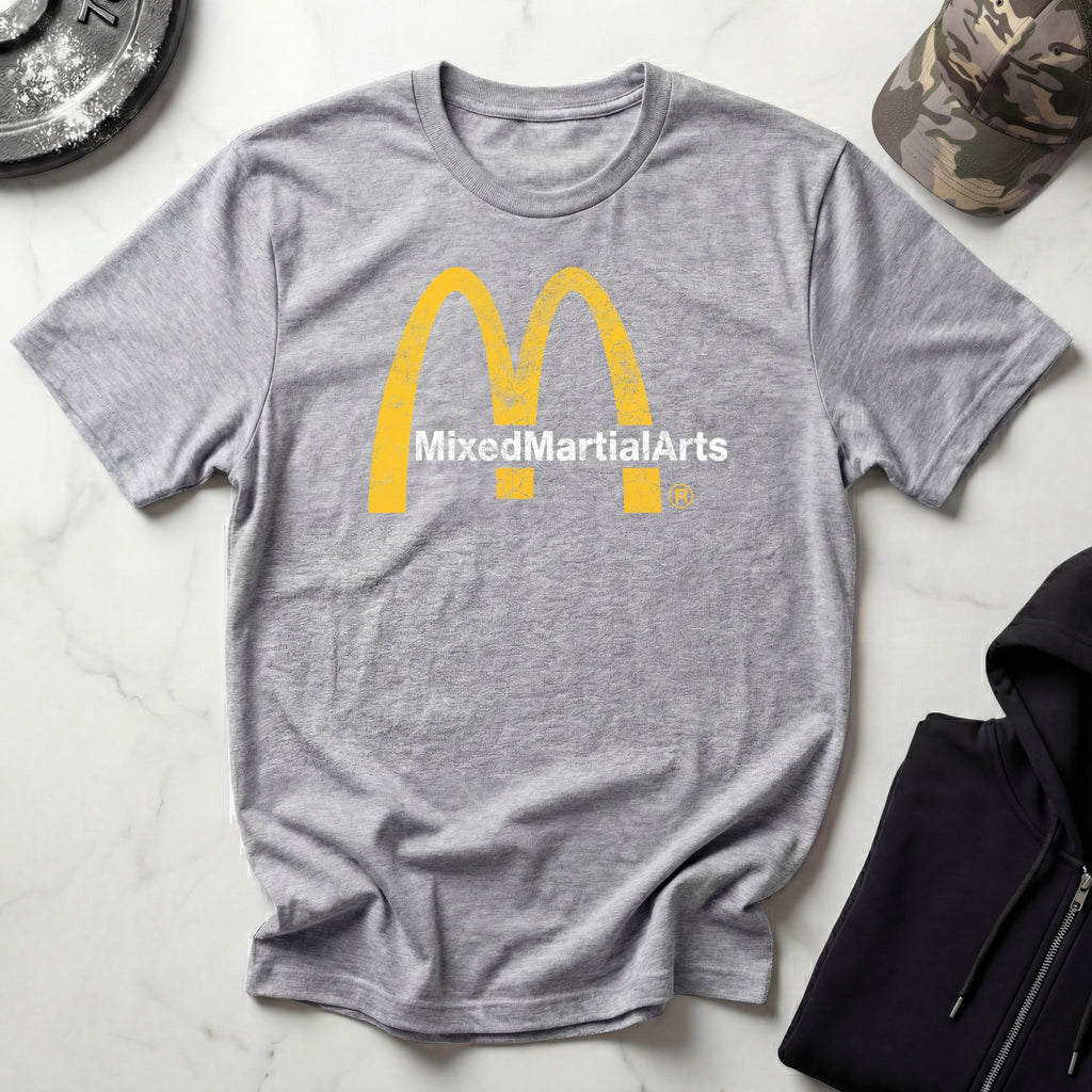 McMartialArts Graphic Vintage Gym T-Shirt