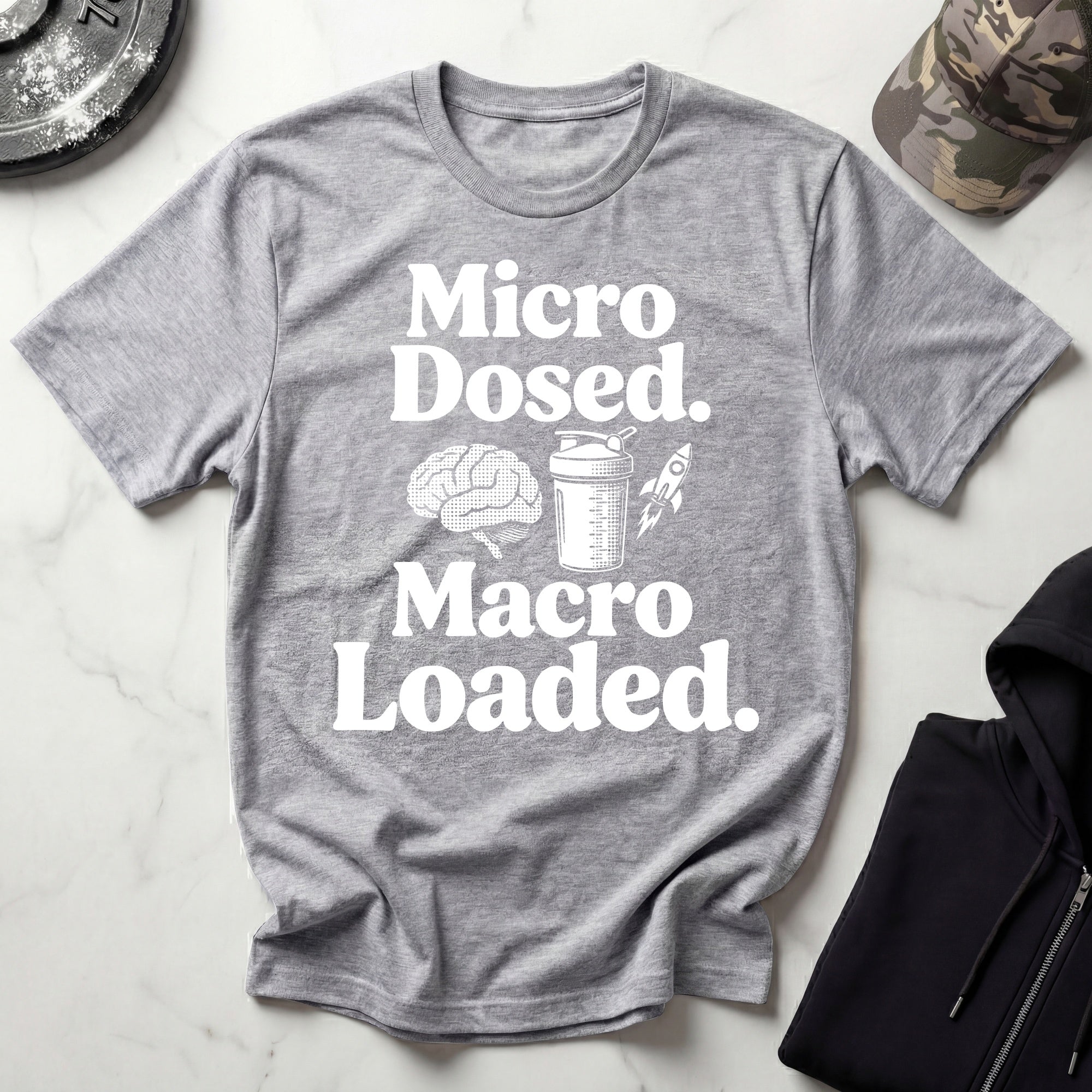 Micro Dosed Macro Loaded Pre-workout Gym T-Shirt