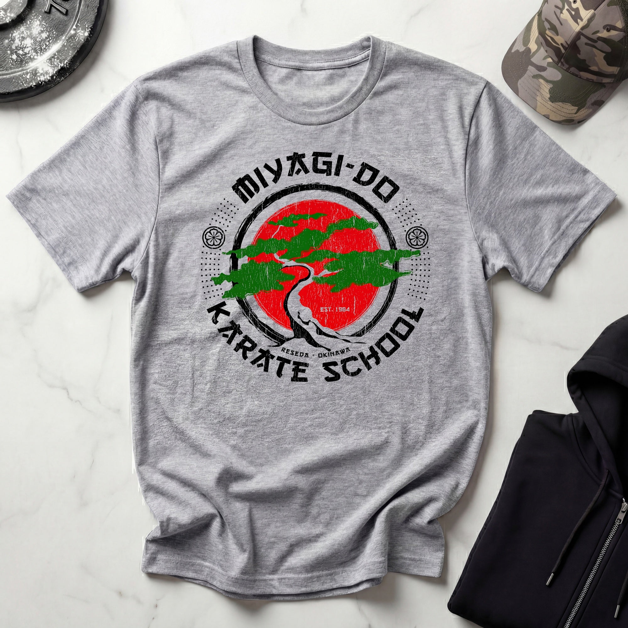 Miyuagi-Do Karate Dojo Vintage Gym T-Shirt