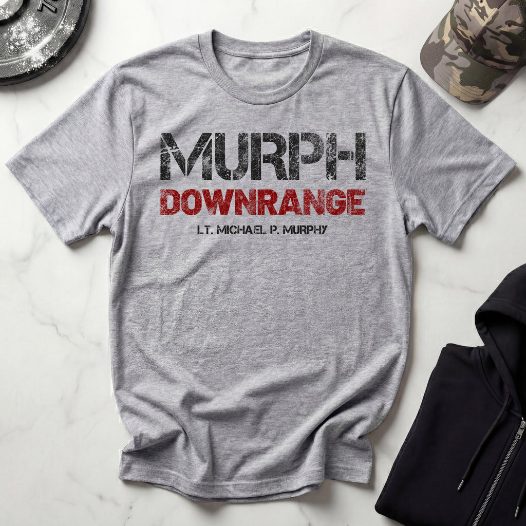 Murph Downrange Grunge Vintage Gym T-Shirt