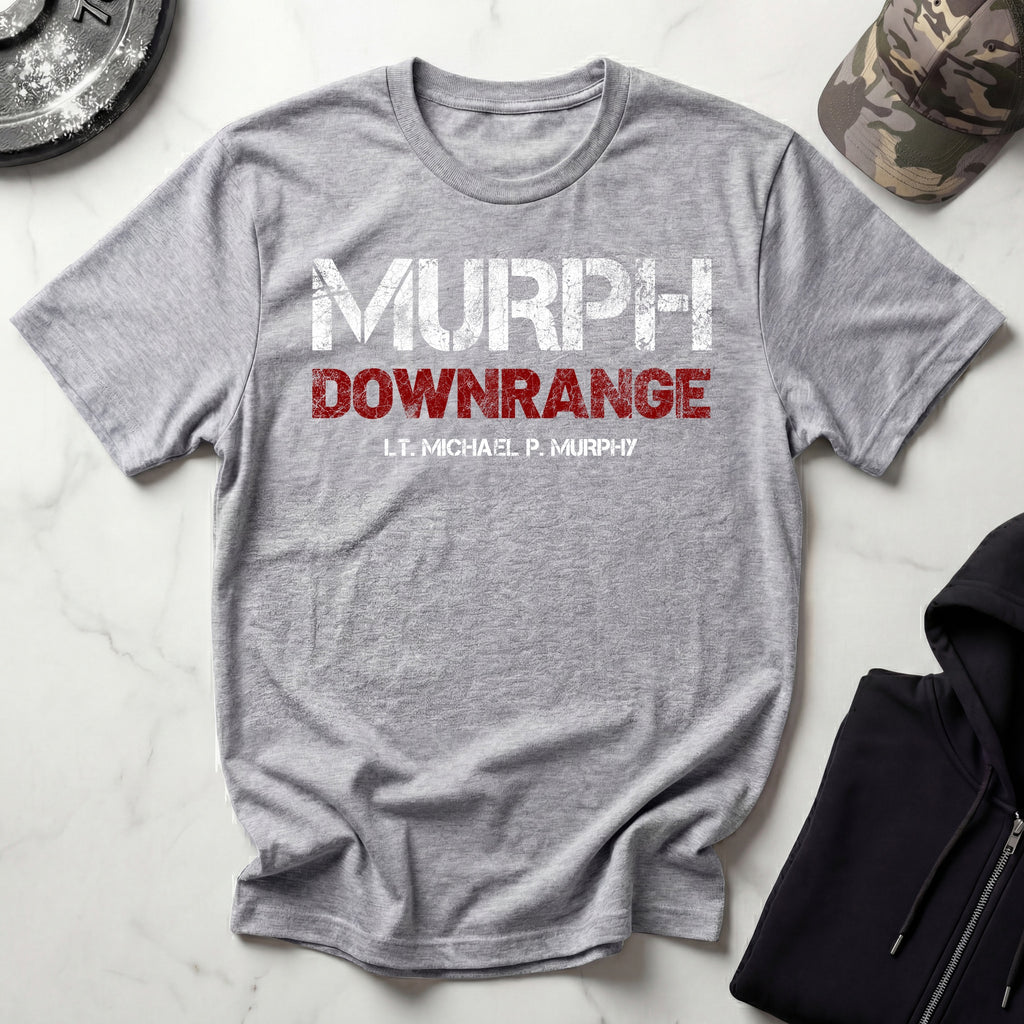 Murph Downrange Grunge Gym T-Shirt