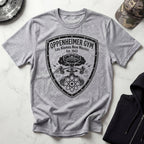 Oppenheimer Explosive Vintage Insignia Gym Tee