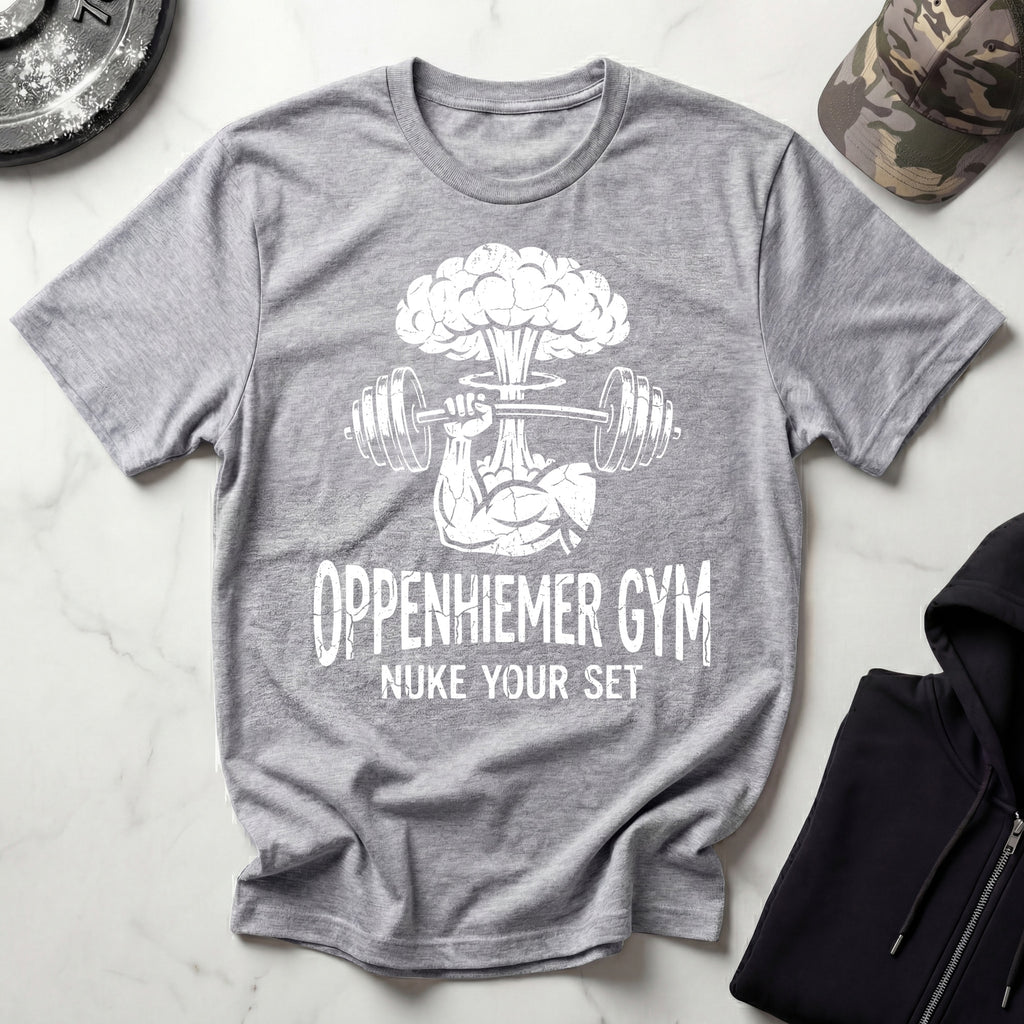 Oppenheimer Nuke Explosive Vintage Graphic Gym T-Shirt