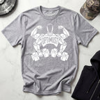 Optimust Weightlifter Robot Gym T-Shirt