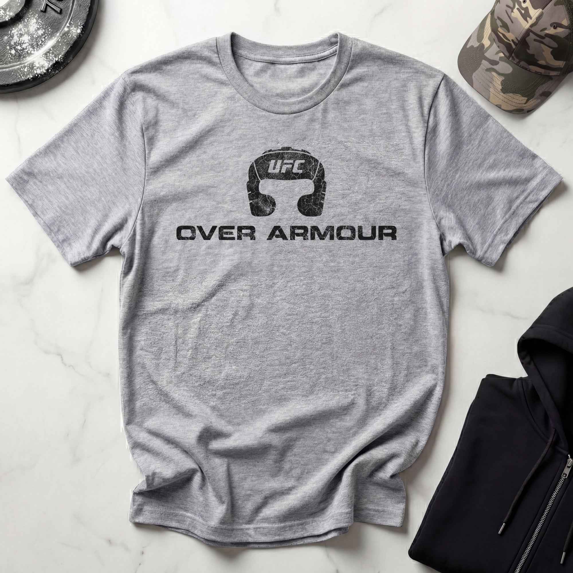 Over Armour Gym Vintage Gym T-Shirt