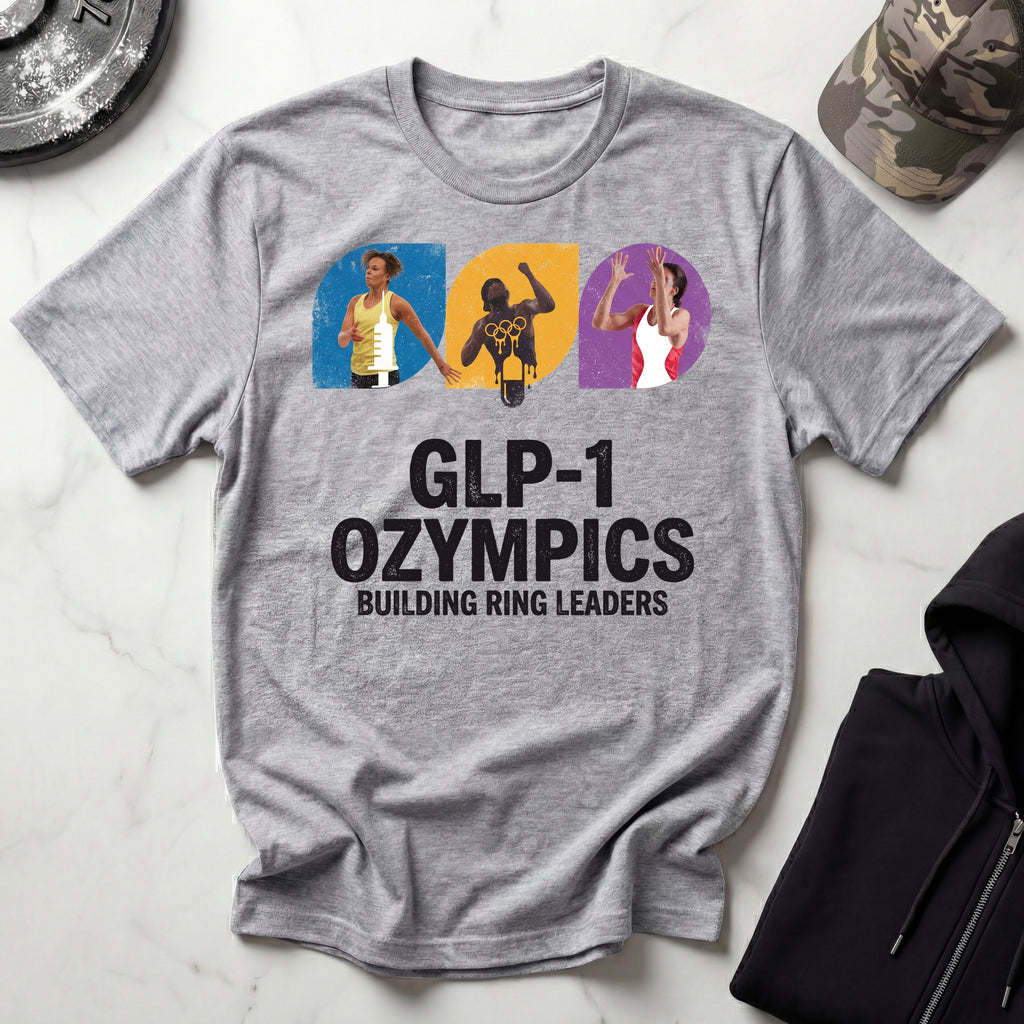 GLP-1 Ozympics Graphic Gym T-Shirt