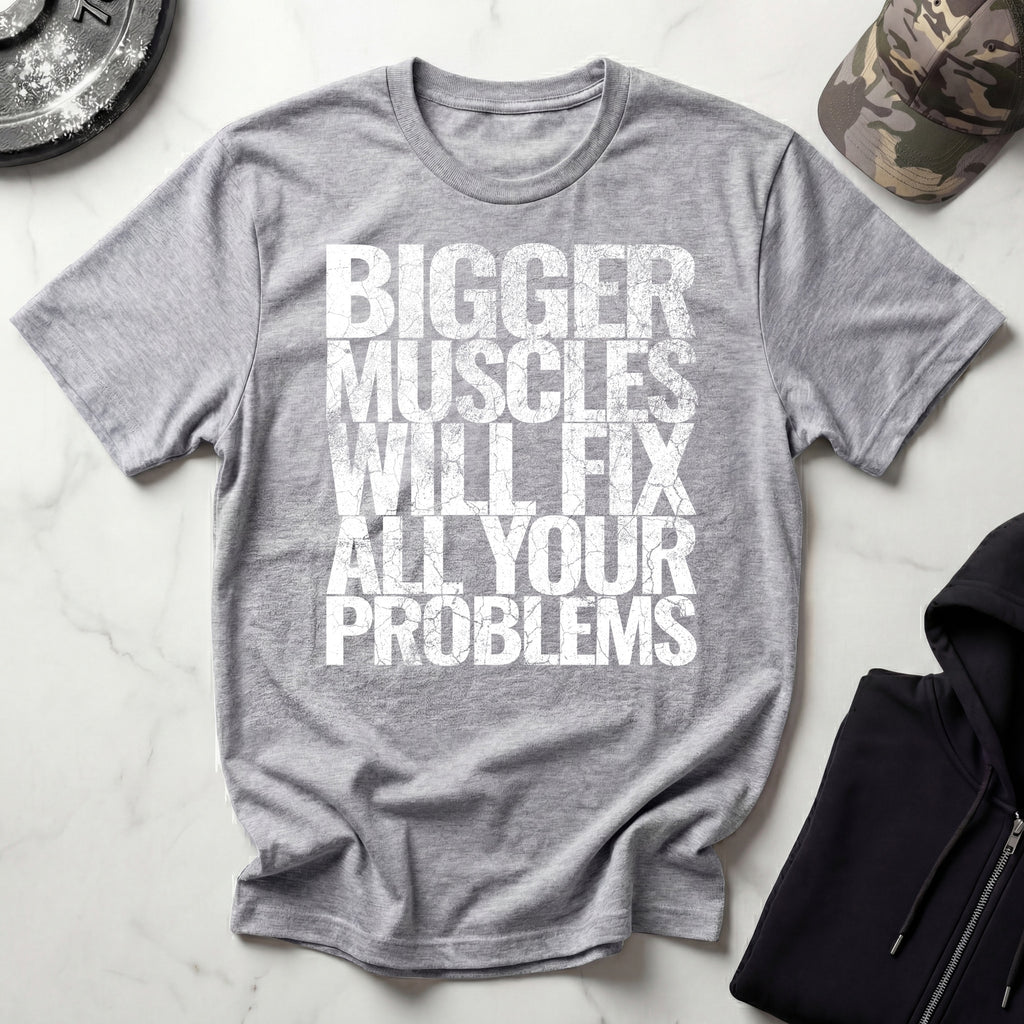 Problems Fixed Graphic Gym T-Shirt