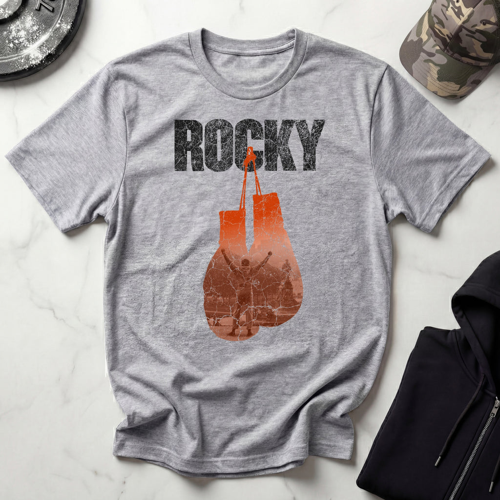Rocky Fan Art Retro Gym T-Shirtt