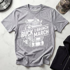 Ruck March To Brunch Retro Gym T-Shirt