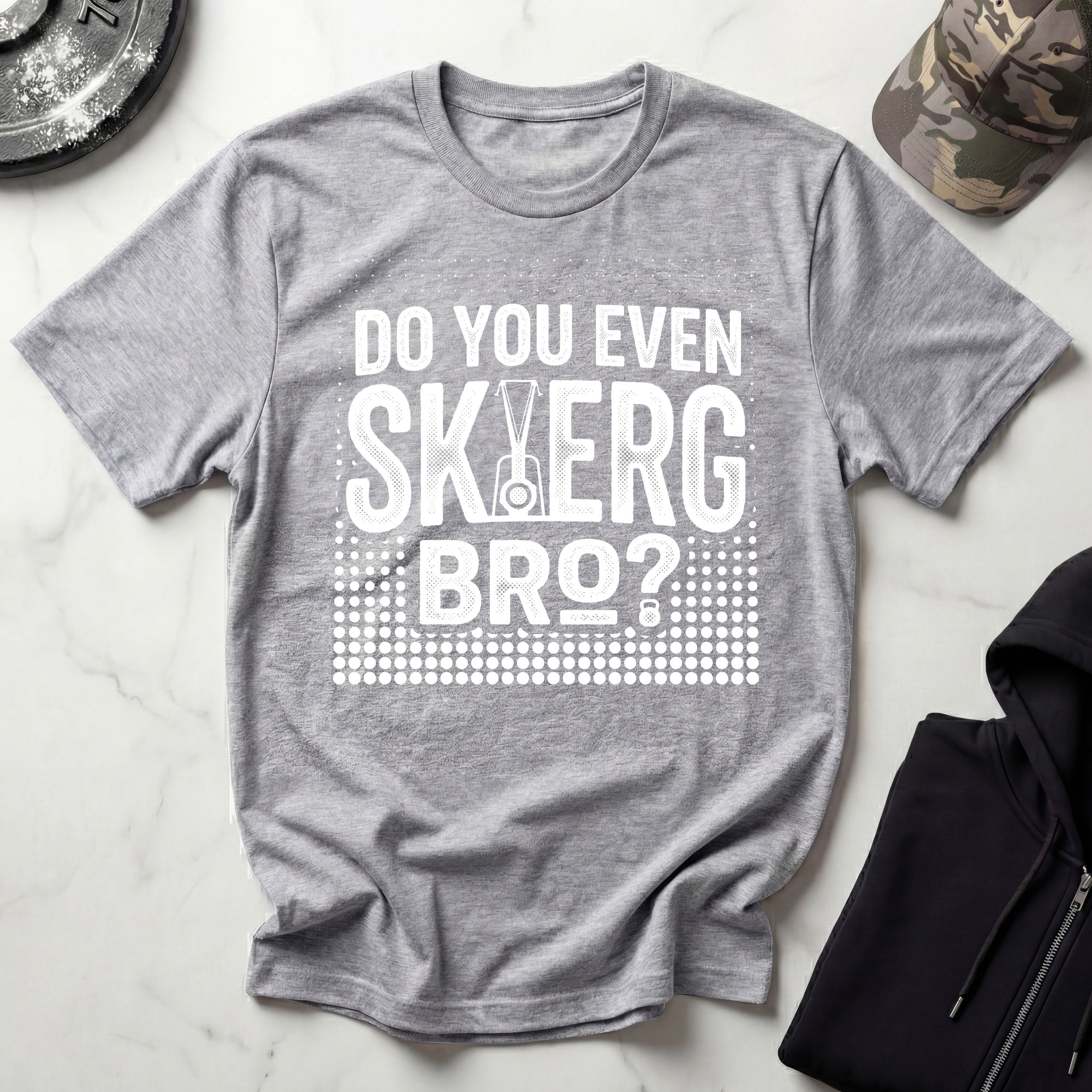 Do You Even SkiErg Bro Graphic Gym T-Shirt