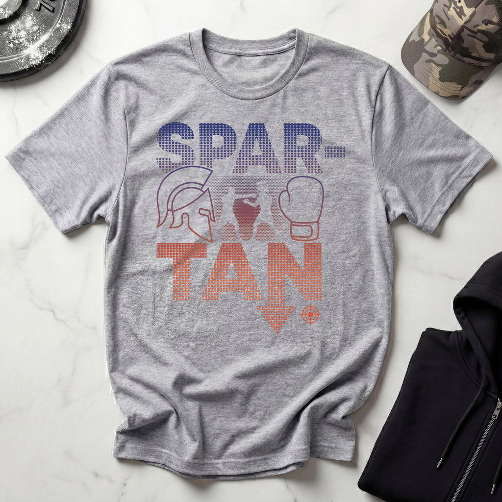 Boxing Spartan Graphic Gym T-Shirt