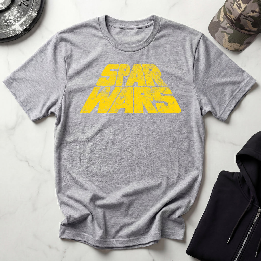 Spar Wars Humour Vintage Gym T-Shirt