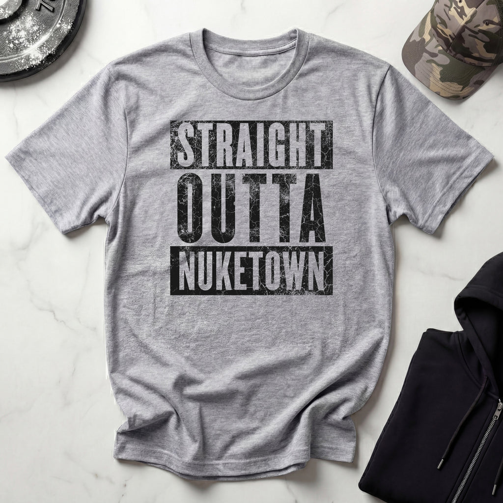 Straight Outta NukeTown Black Ops Gym T-Shirt