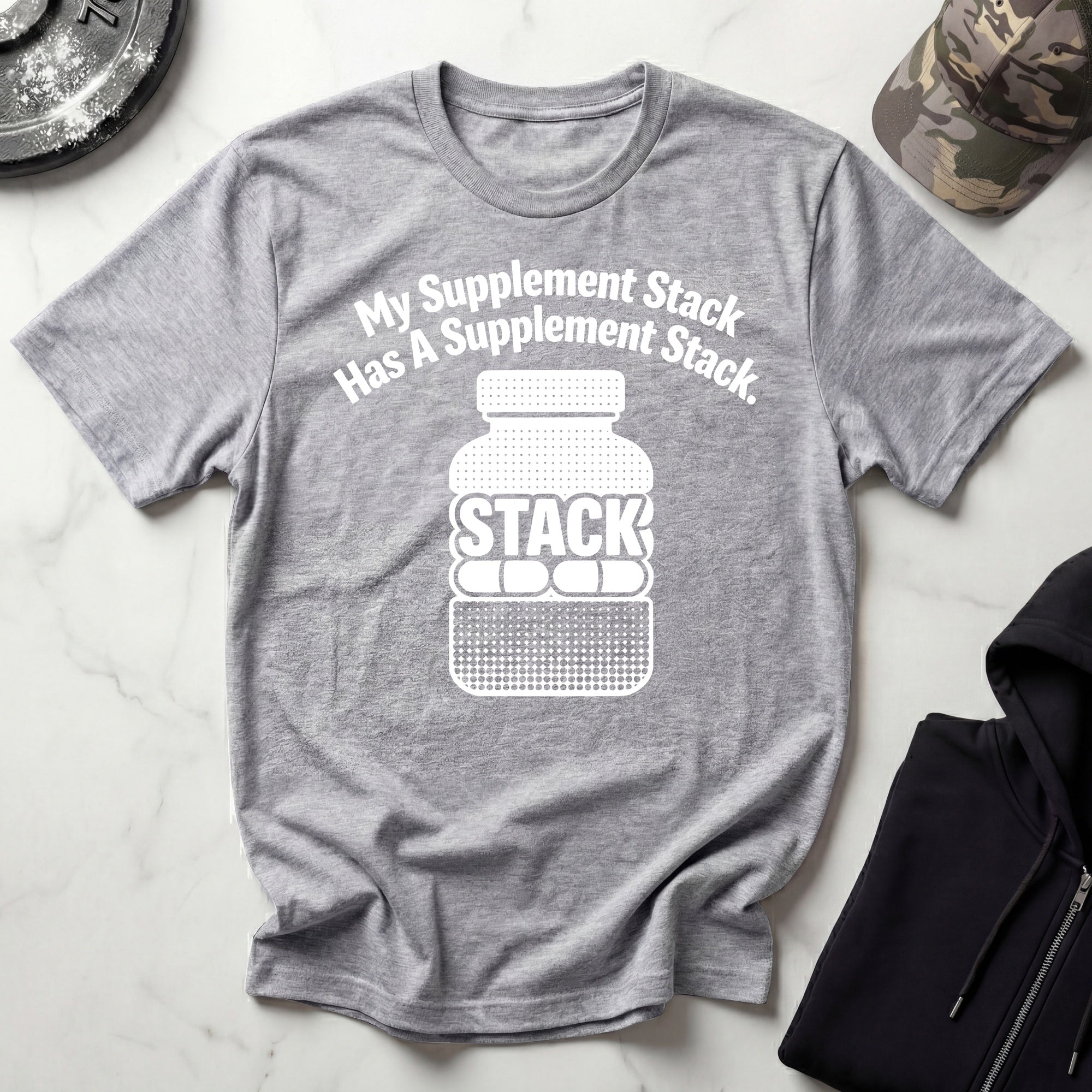 Supplement Stacked Gym T-Shirt