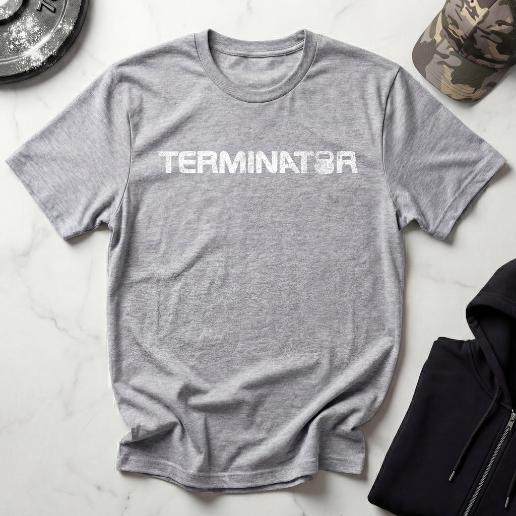 Terminator Kettlebell Graphic Gym T-Shirt