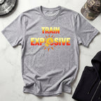 Boxing Train Explosive Gym T-Shirt